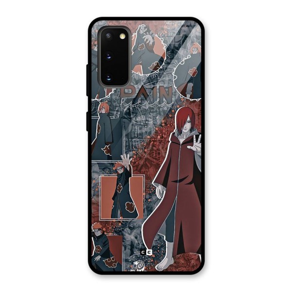 Pain Group Glass Back Case for Galaxy S20