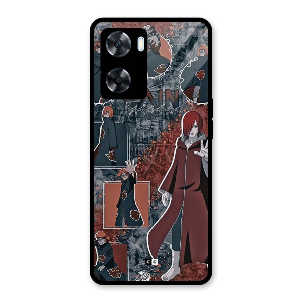 Pain Group Glass Back Case for Oppo A77