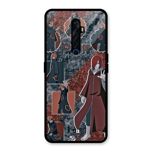 Pain Group Glass Back Case for Oppo Reno2 F