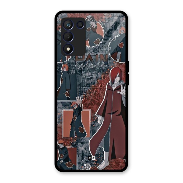 Pain Group Glass Back Case for Realme 9 5G Speed