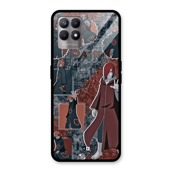 Pain Group Glass Back Case for Realme Narzo 50