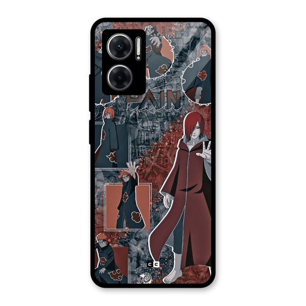 Pain Group Glass Back Case for Redmi 11 Prime 5G