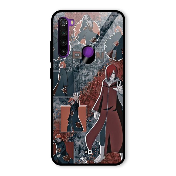 Pain Group Glass Back Case for Redmi Note 8