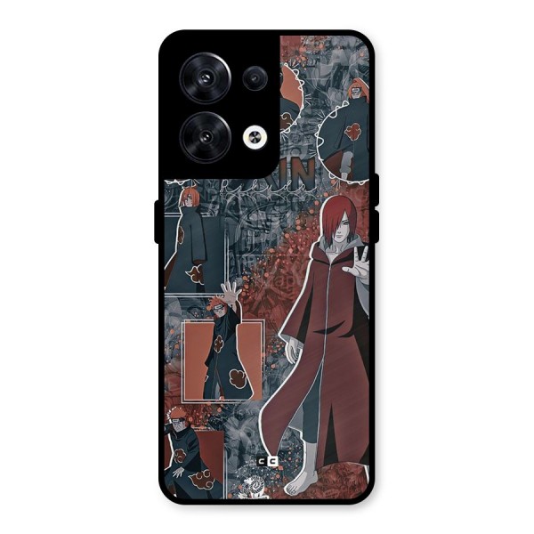 Pain Group Metal Back Case for Oppo Reno8 5G