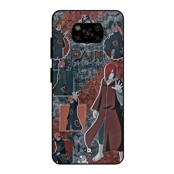 Pain Group Metal Back Case for Poco X3