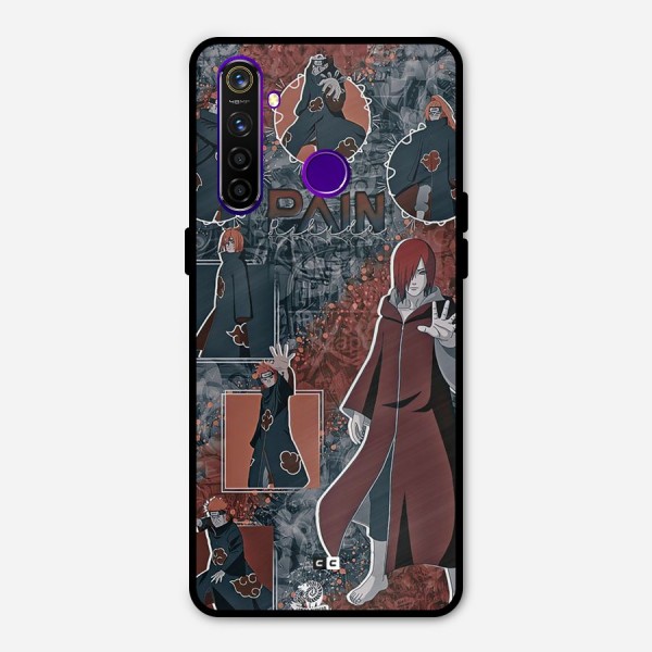 Pain Group Metal Back Case for Realme 5 Pro