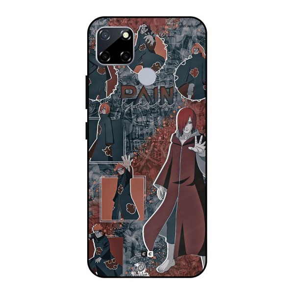 Pain Group Metal Back Case for Realme Narzo 30A