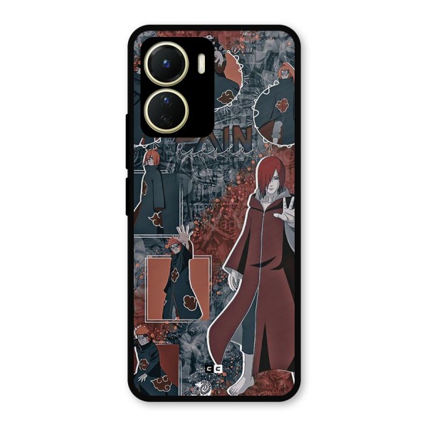 Pain Group Metal Back Case for Vivo Y16