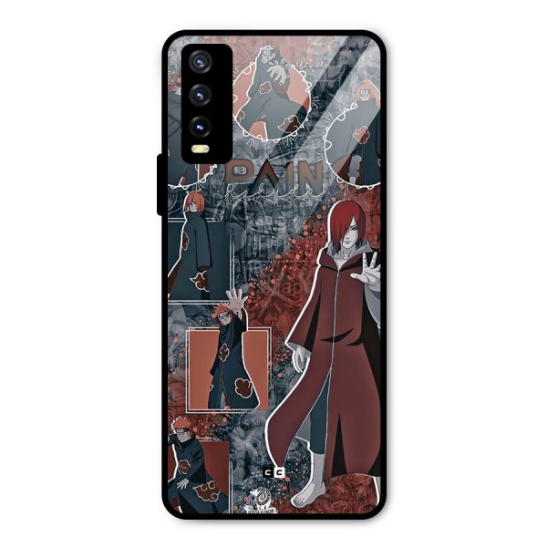 Pain Group Metal Back Case for Vivo Y20i