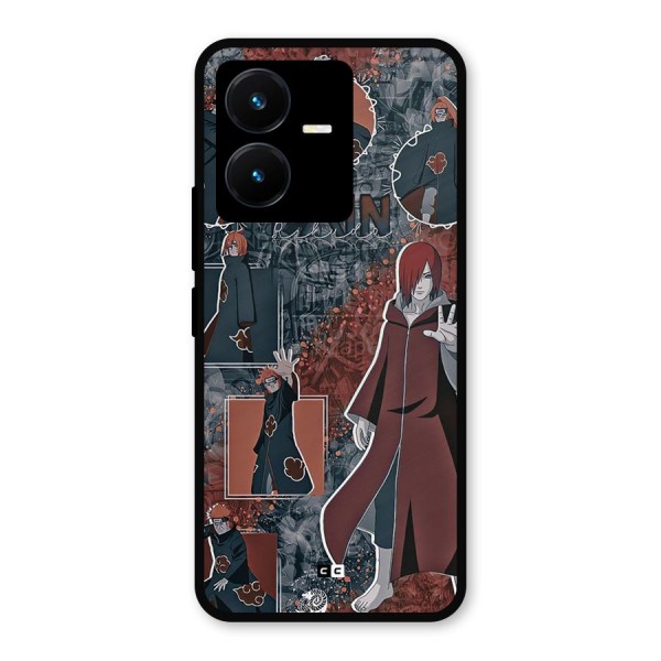 Pain Group Metal Back Case for Vivo Y22