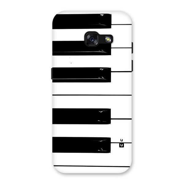 Paino Keys Printed Classy Back Case for Galaxy A3 (2017)
