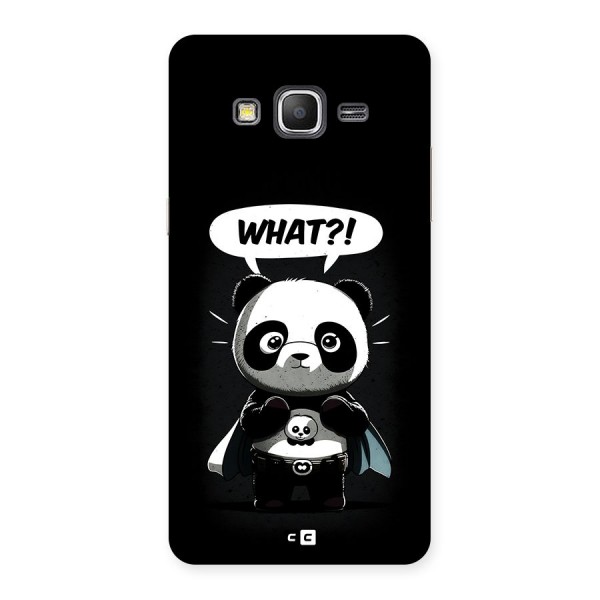 Panda What Confused Back Case for Galaxy Grand Prime