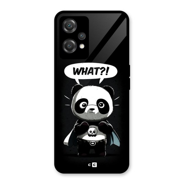 Panda What Confused Glass Back Case for OnePlus Nord CE 2 Lite 5G