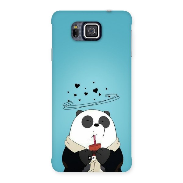 Pandaa Ji Back Case for Galaxy Alpha