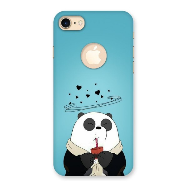 Pandaa Ji Back Case for iPhone 7 Logo Cut