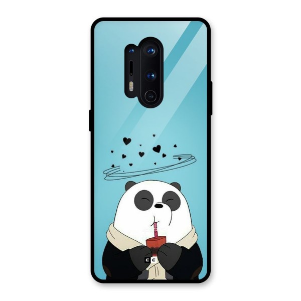 Pandaa Ji Glass Back Case for OnePlus 8 Pro