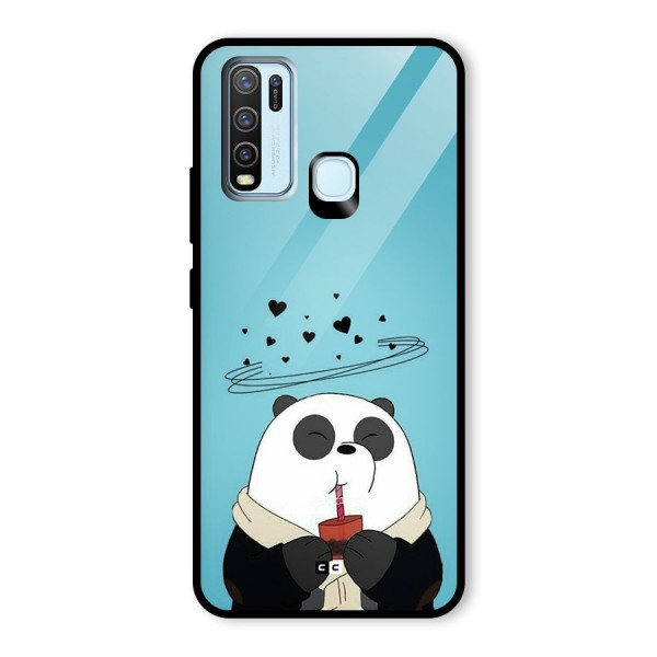 Pandaa Ji Glass Back Case for Vivo Y50