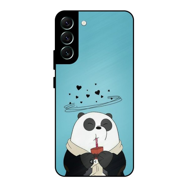 Pandaa Ji Metal Back Case for Galaxy S22 Plus 5G