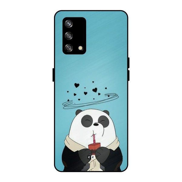 Pandaa Ji Metal Back Case for Oppo F19s