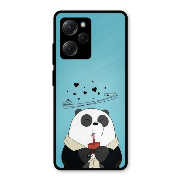 Pandaa Ji Metal Back Case for Poco X5 Pro