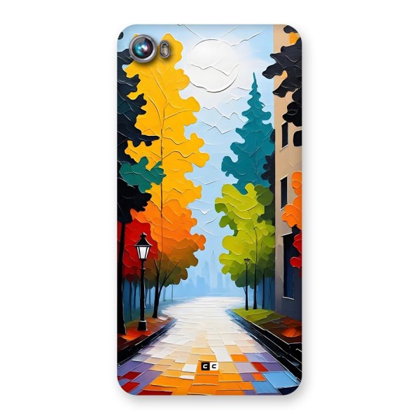 Paper Street Back Case for Canvas Fire 4 (A107)