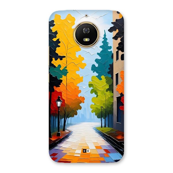 Paper Street Back Case for Moto G5s
