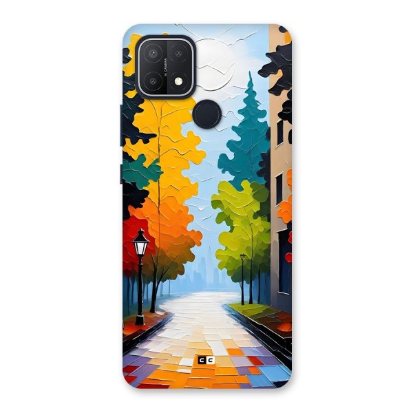 Paper Street Back Case for Oppo A15s