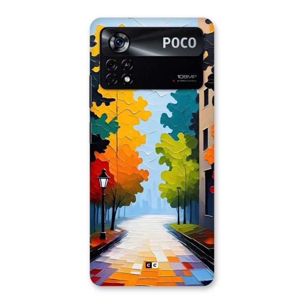Paper Street Back Case for Poco X4 Pro 5G