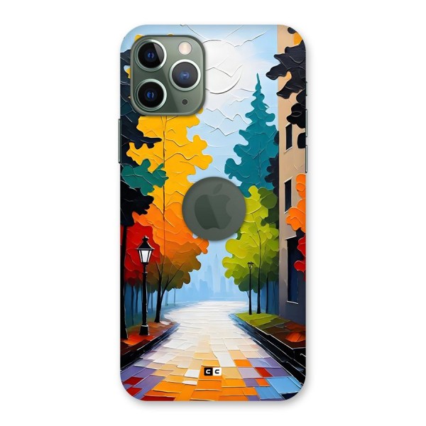 Paper Street Back Case for iPhone 11 Pro Logo Cut