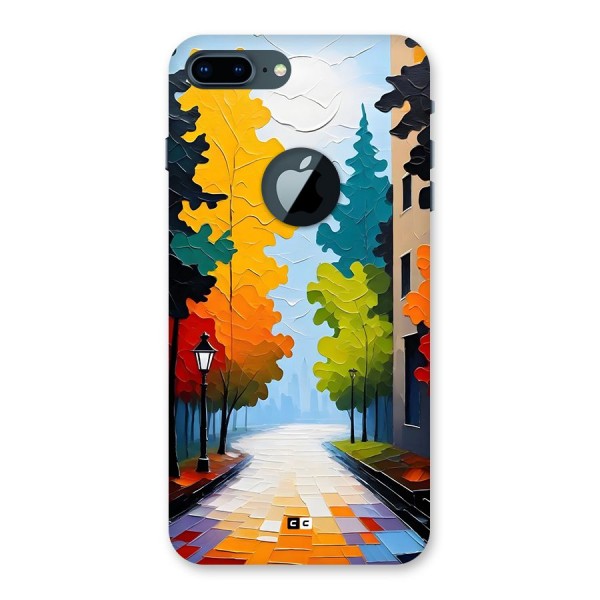 Paper Street Back Case for iPhone 7 Plus Logo Cut
