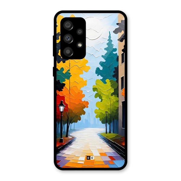 Paper Street Glass Back Case for Galaxy A32