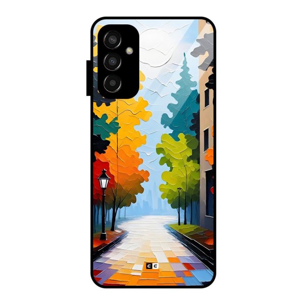 Paper Street Glass Back Case for Galaxy F13