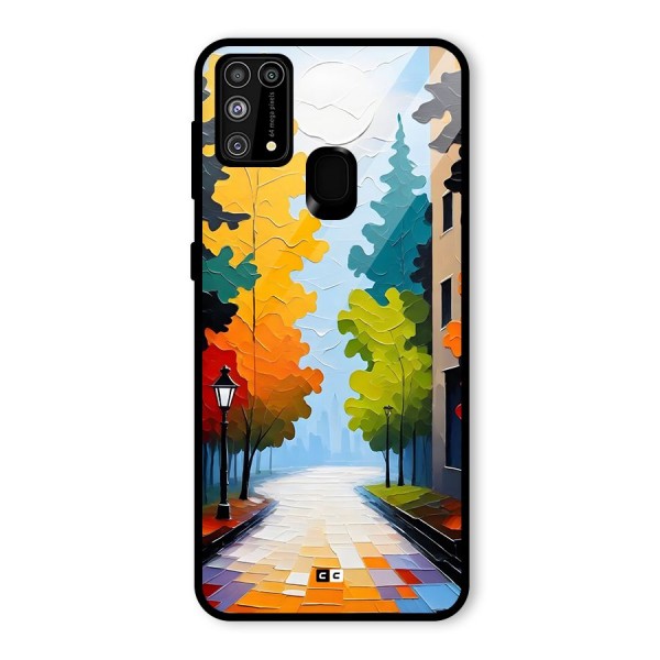 Paper Street Glass Back Case for Galaxy F41