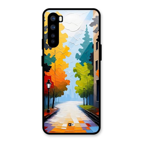 Paper Street Glass Back Case for OnePlus Nord