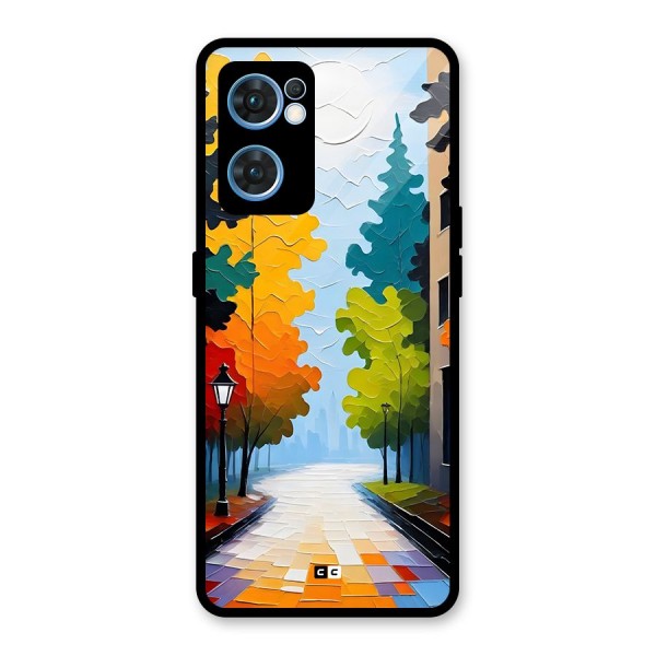 Paper Street Glass Back Case for Oppo Reno7 5G