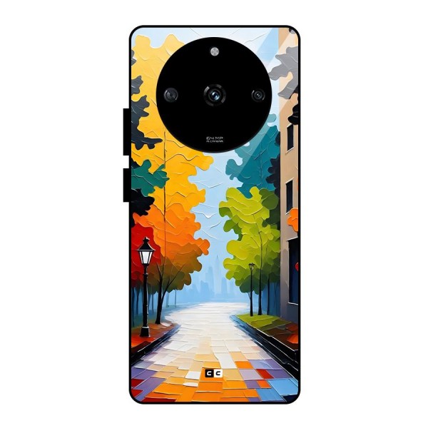 Paper Street Glass Back Case for Realme Narzo 60 5G