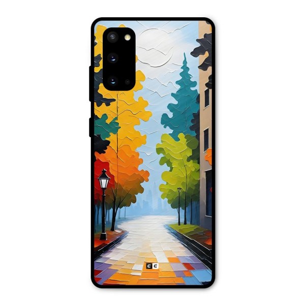 Paper Street Metal Back Case for Galaxy S20