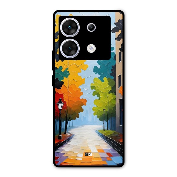 Paper Street Metal Back Case for Infinix Zero 30 5G