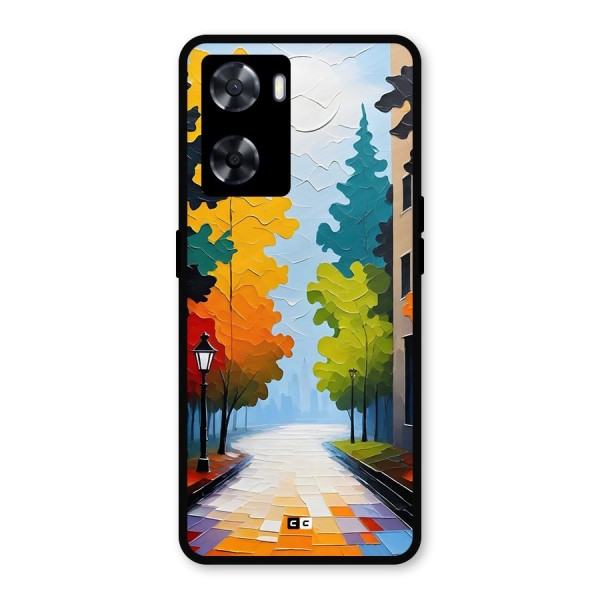 Paper Street Metal Back Case for Oppo A77s
