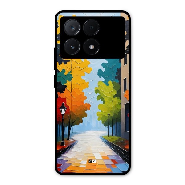 Paper Street Metal Back Case for Poco X6 Pro