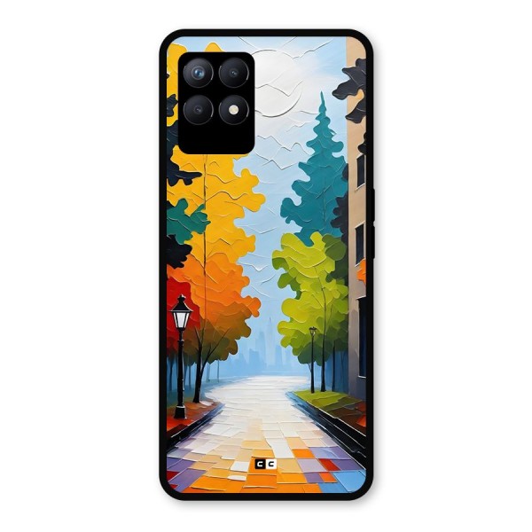 Paper Street Metal Back Case for Realme Narzo 50