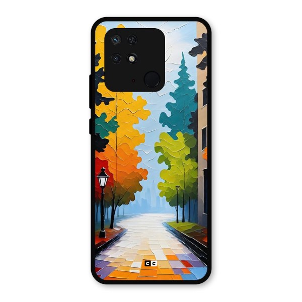 Paper Street Metal Back Case for Redmi 10 Power