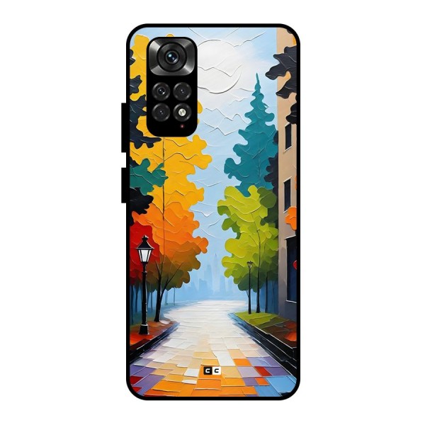 Paper Street Metal Back Case for Redmi Note 11 Pro Plus 5G