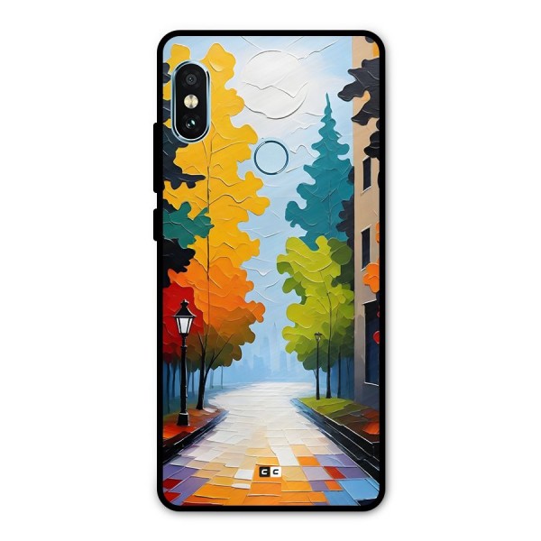 Paper Street Metal Back Case for Redmi Note 5 Pro