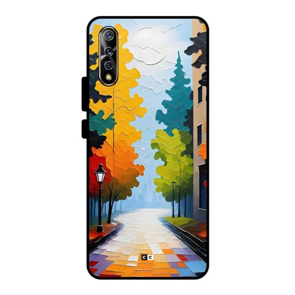 Paper Street Metal Back Case for Vivo S1