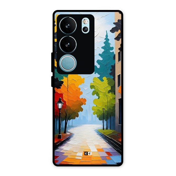 Paper Street Metal Back Case for Vivo V29