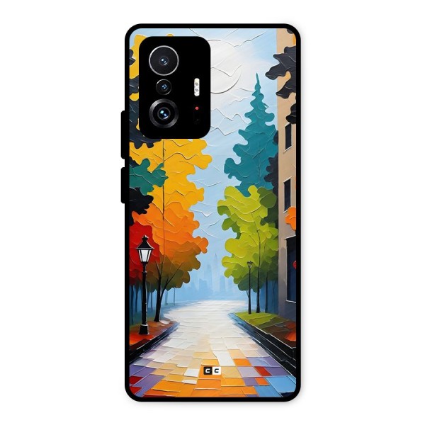 Paper Street Metal Back Case for Xiaomi 11T Pro