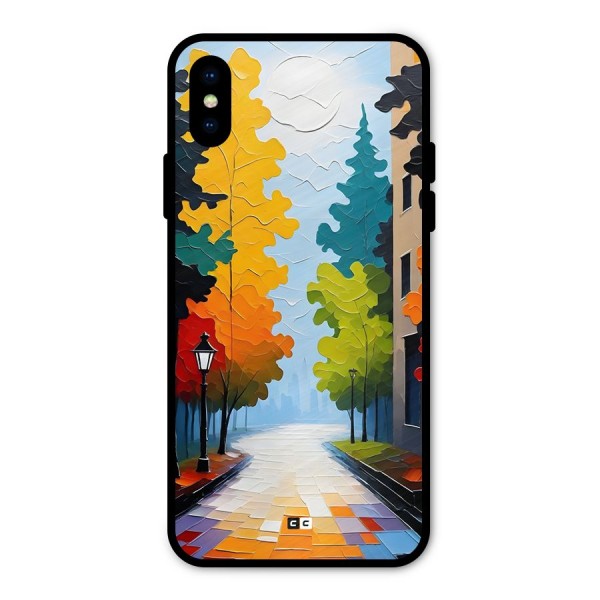 Paper Street Metal Back Case for iPhone XS