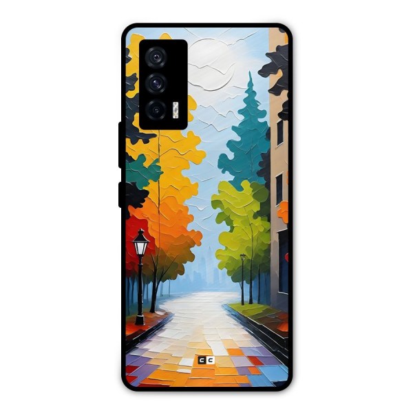 Paper Street Metal Back Case for iQOO 7 5G