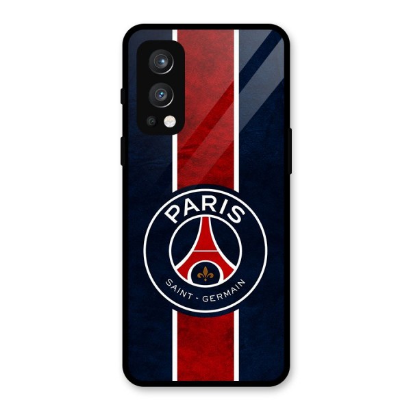 Paris Saint Germain Football Club Glass Back Case for OnePlus Nord 2 5G